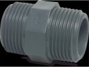 PVC Doppelnippel 1"