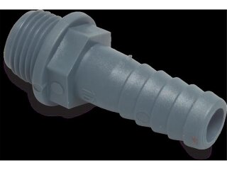 PP Schlauchtülle 1 1/4" AG x 38 mm