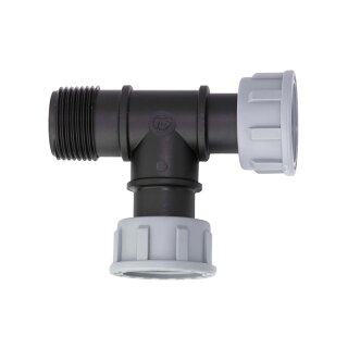 Tavlit PP T-Stück 1" IG x IG x AG